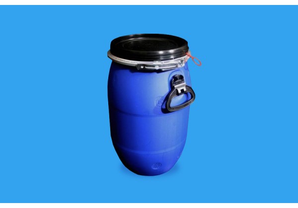 30 LITRE OPEN TOP BLUE POLYDRUM